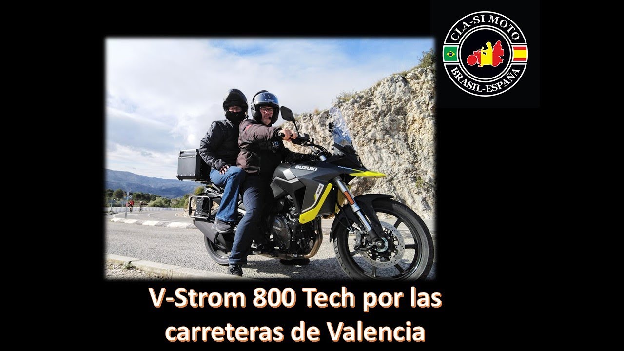 V-Strom 800 Tech por las carreteras de Valencia