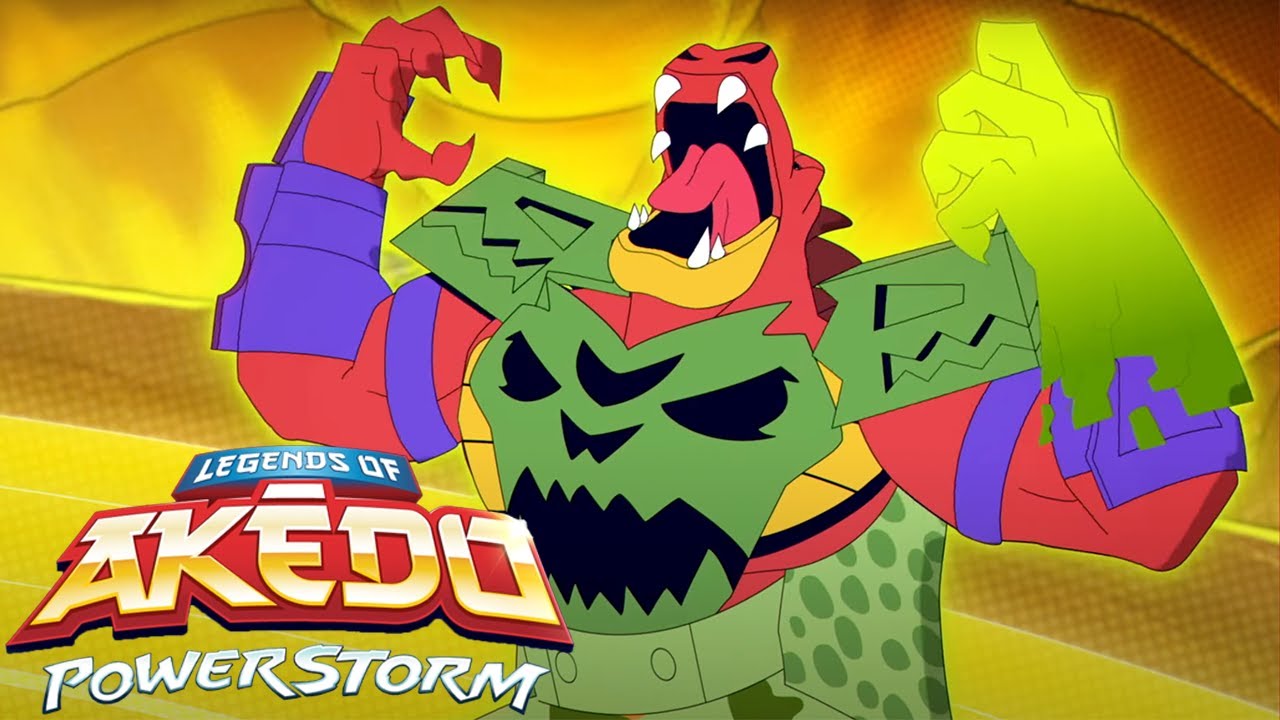 Dino Rage Rampage | AKEDO: Ultimate Arcade Warriors | S02E08