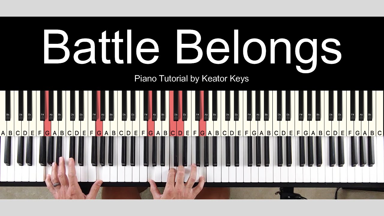 Battle Belongs — Учебное пособие по игре на фортепиано
