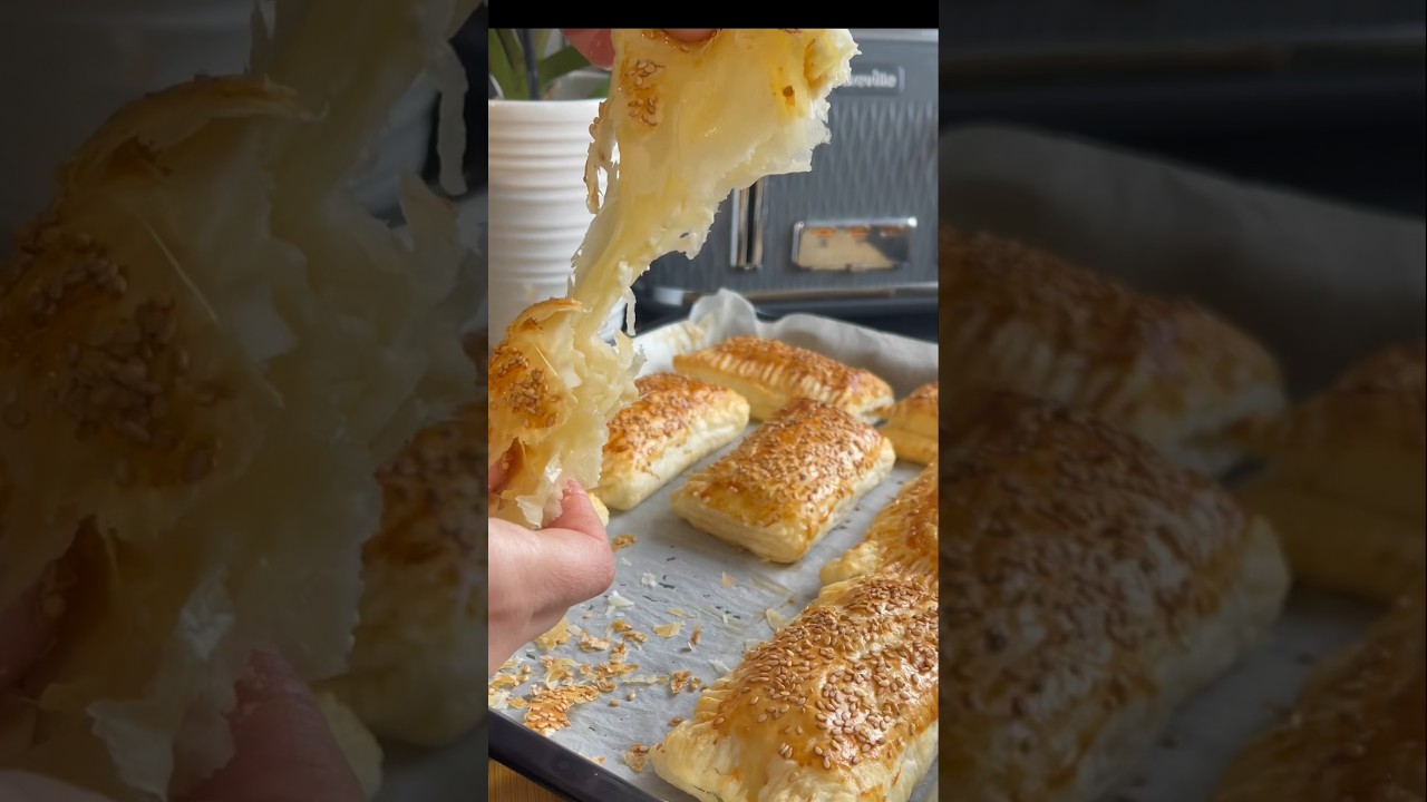 Receta q&euml; p&euml;rgatis kur nuk kam koh&euml;!😋 #byrek #borek #b&ouml;rekrecipes #gatime #receta #shorts #asmr
