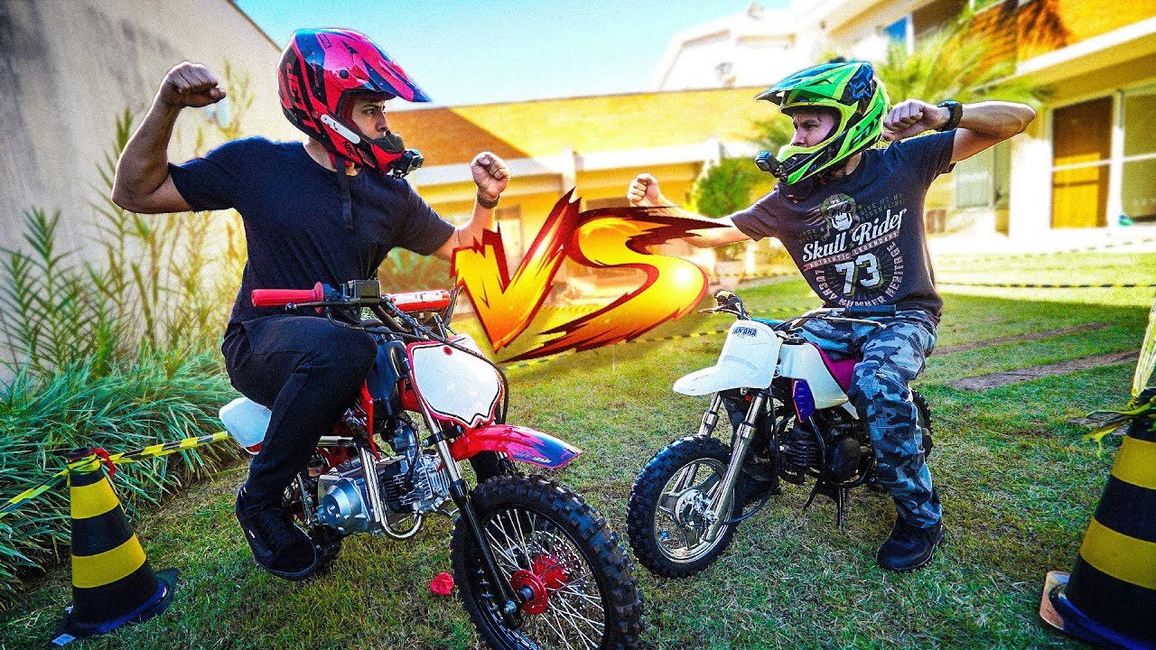 A GRANDE CORRIDA DE MINI MOTO