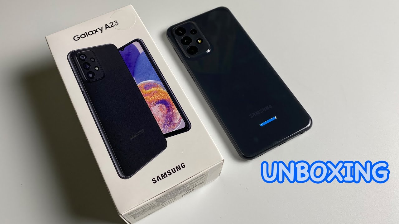 Samsung Galaxy A23 Unboxing