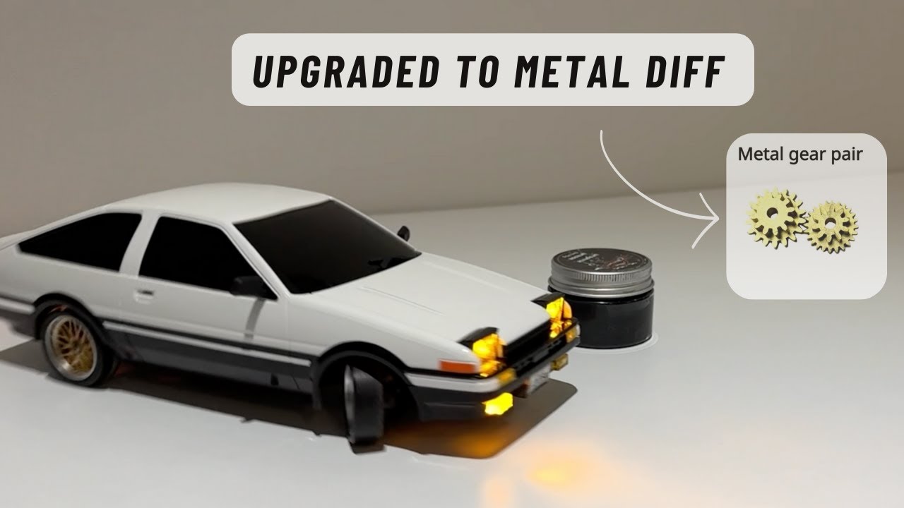 Metal Differential Swap for LDRC LD1801 – Stronger Than Ever !