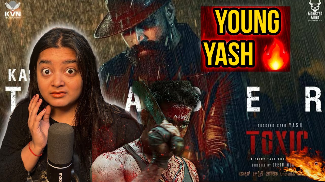 Toxic Official Teaser Reaction | Rocking Star Yash | Geetu Mohandas | KVN | Monster Mind  creations