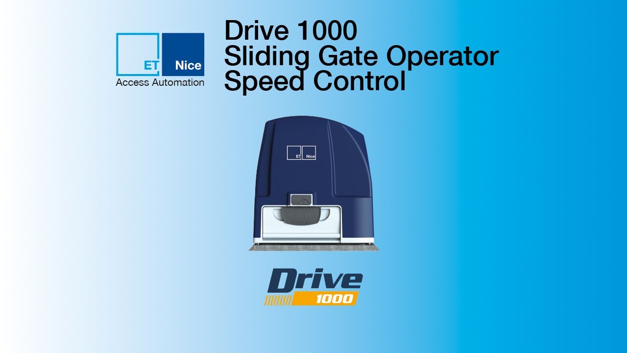 Drive1000 - Speed Control