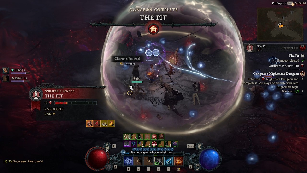 Pit 150 solo clear (06:15) | Ball Lightning Sorcerer | Diablo 4 Season 13