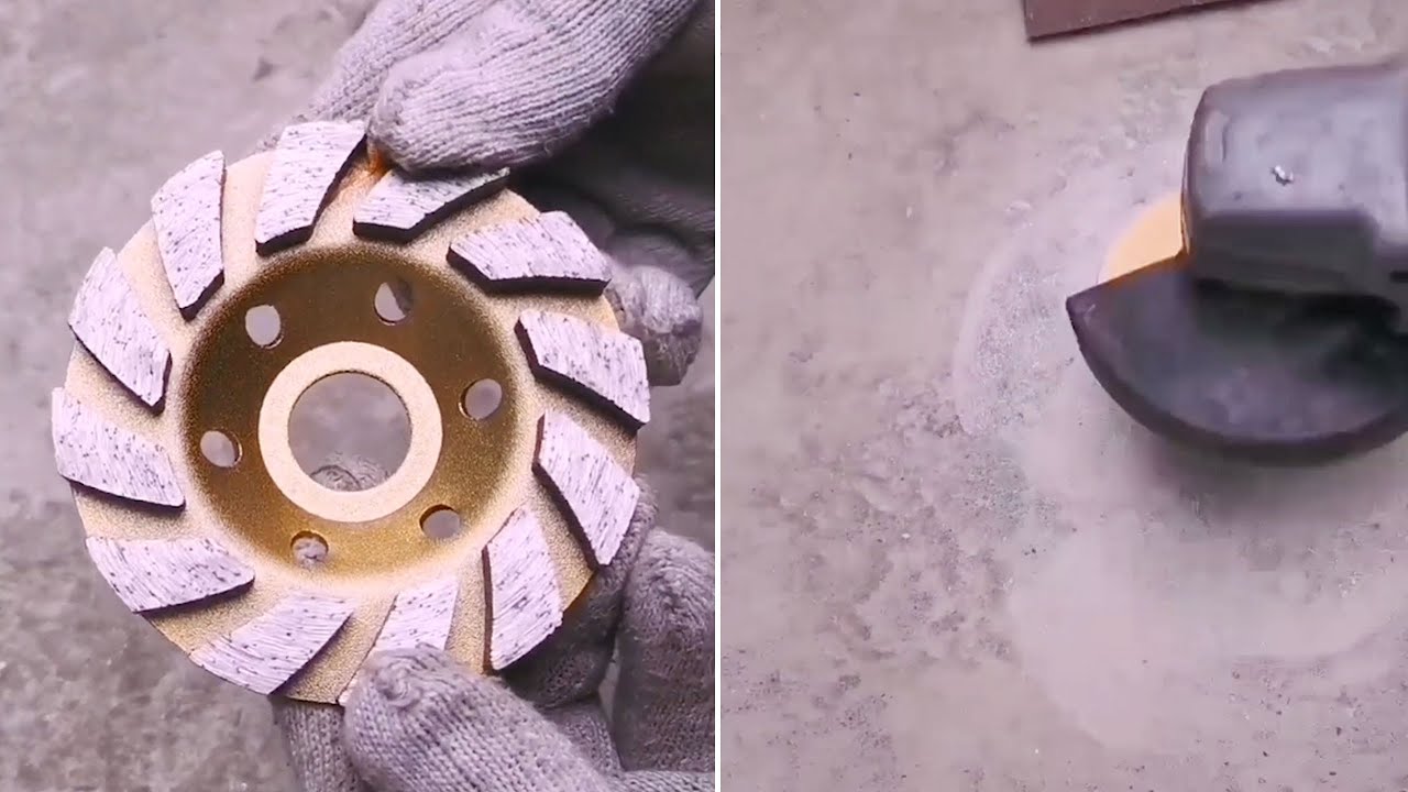 High Hardness Diamond Grinding Disc Wheel Demo 2021