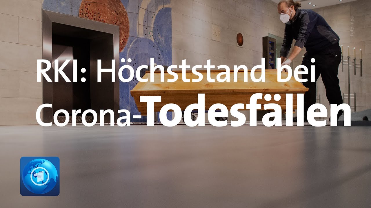 RKI: H&ouml;chststand bei Corona-Todesf&auml;llen