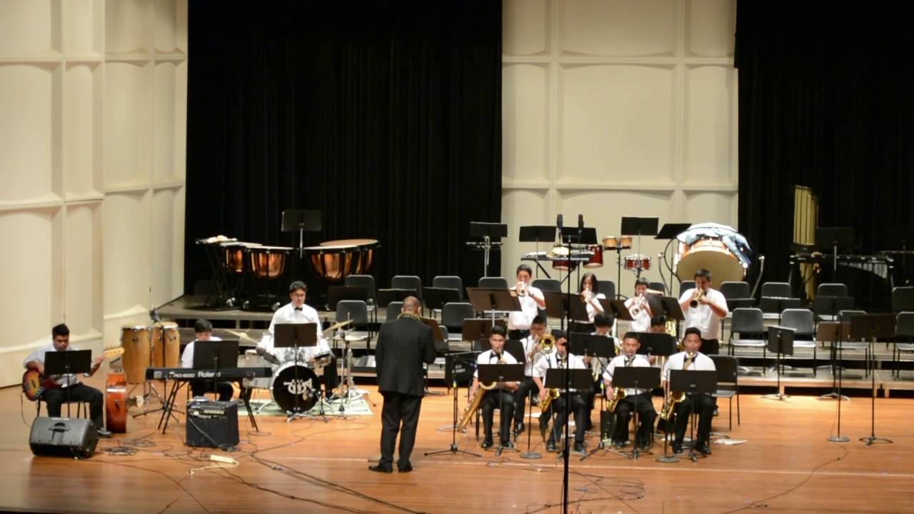 HALLELUJAH I LOVE HER SO | Waipahu HS Jazz Band A | 2016 Waipahu HS Aloha Concert