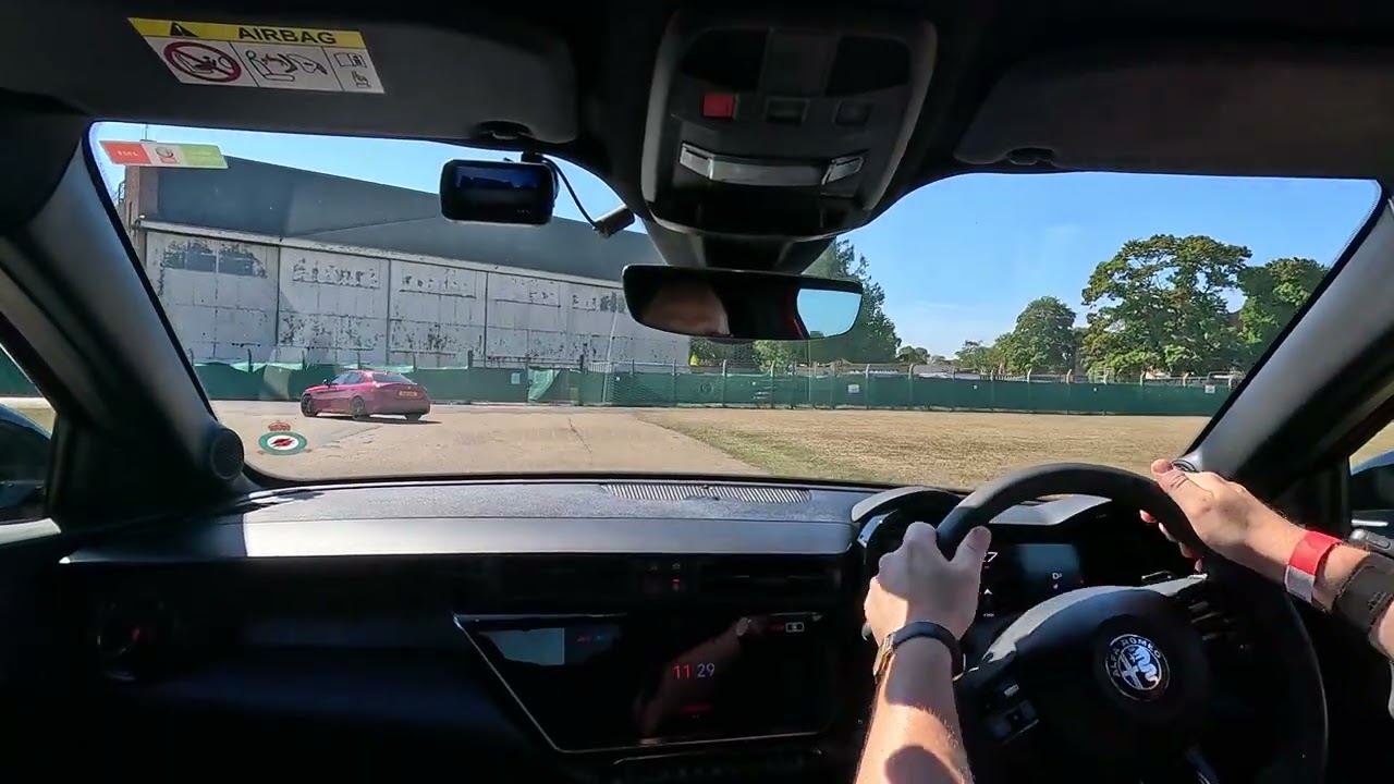 National Alfa Day Parade Laps Bicester 2025