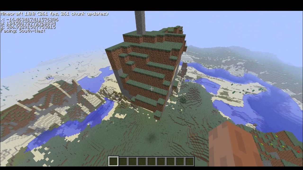 Minecraft Cubic Chunks Mod - 65 Thousand Height Limit