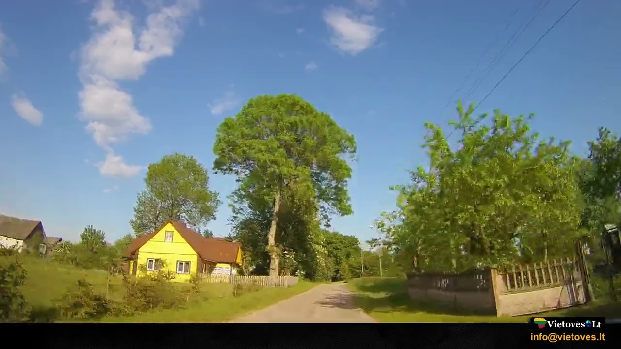 Virtualus Pilvi&scaron;kių turas / Virtual Tour of Pilviskes, Lithuania