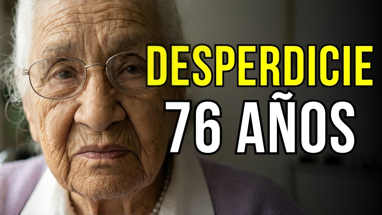 Tengo 103 años... Tardé 76 años en aprender esta lección - No MALGASTES tu vida.