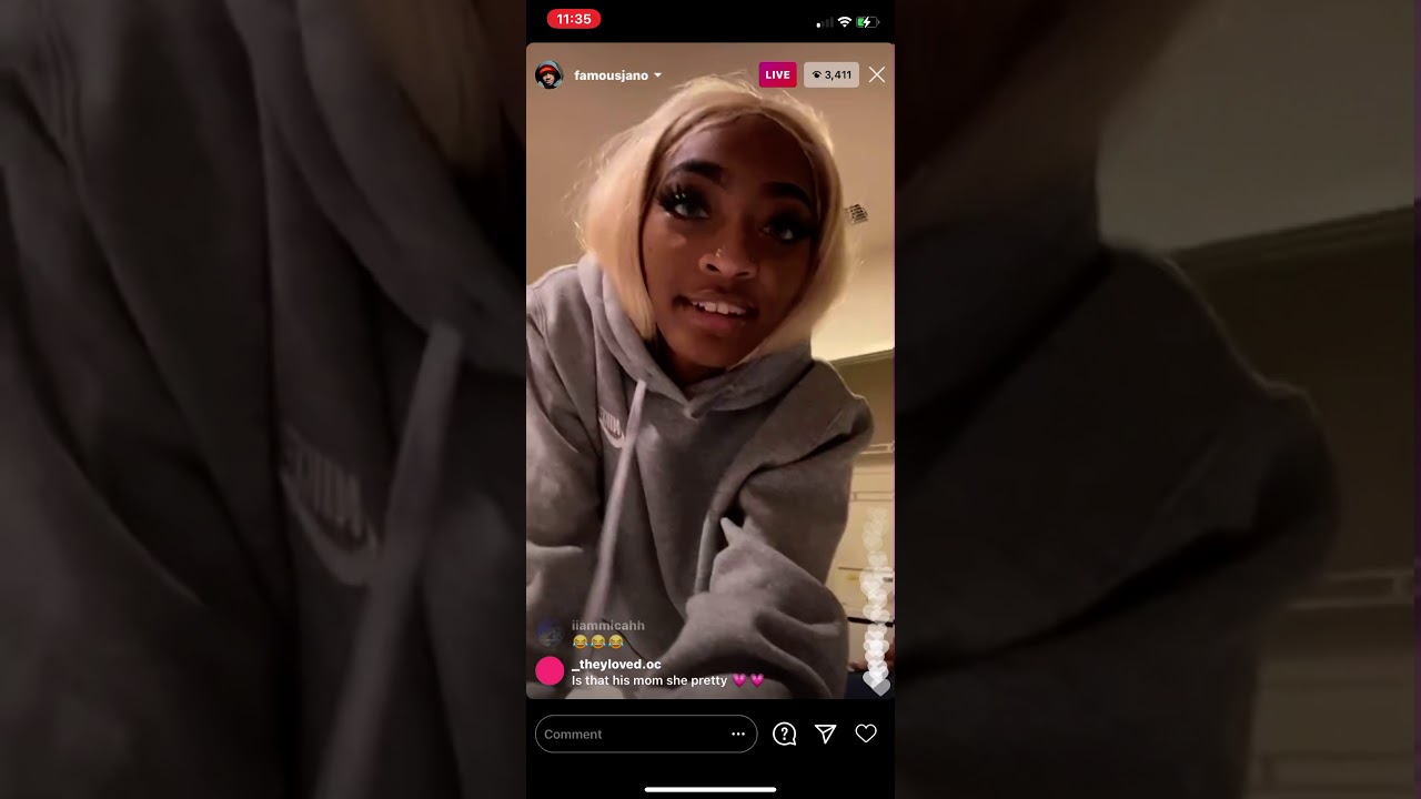 @positiveidaa & @famousjano being cute on live for 20 min