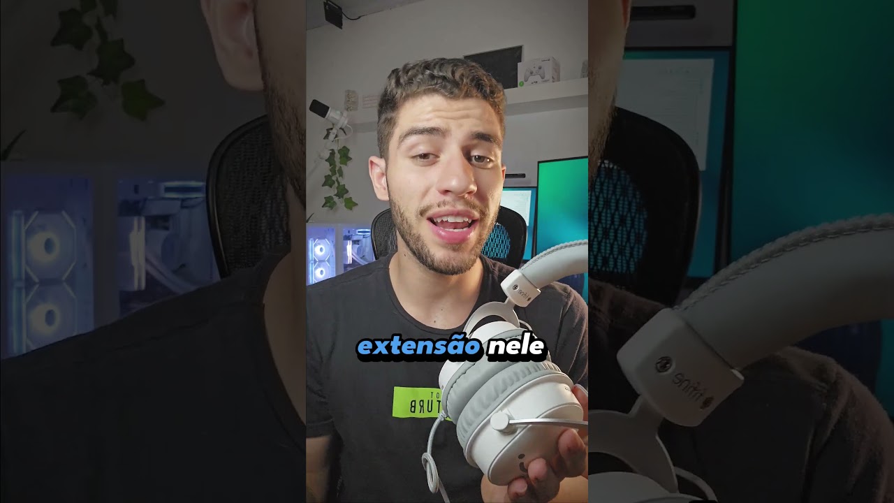 Conecte o HEADSET no Lugar CERTO 