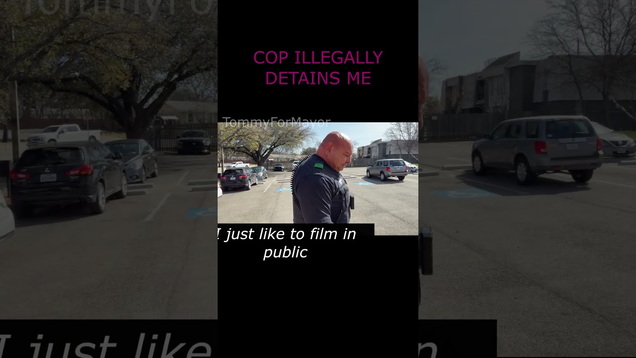 Officer Illegally Detains Citizen - Openly admits it! #1stamendmentaudit #firstamendmentaudit