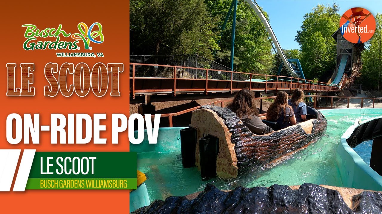 Le Scoot On-Ride POV | Busch Gardens Williamsburg