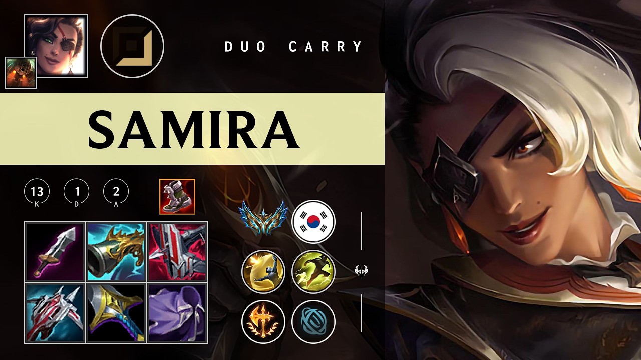 Samira ADC vs Jinx - KR Challenger Patch 26.05