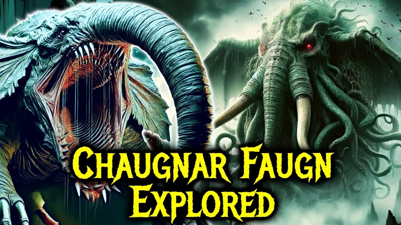 Chaugnar Faugn Explored - A Spine-chilling Lovecraftian Humanoid Elephant Like Monstrosity
