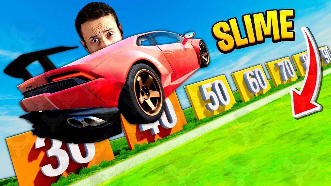 LAMBORGHINI vs SARITURA SLIME ! Cine castiga ? *IMPOSIBIL*