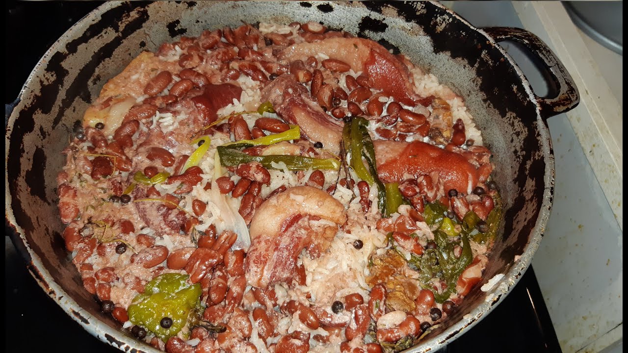 Jamaican Barefoot Rice and Peas ( One Pot Meal )