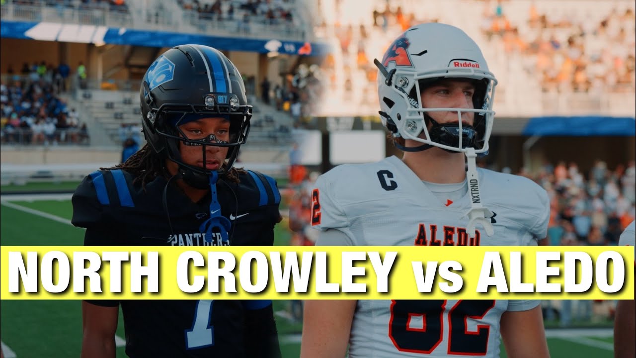 TXHSFB: #5 NORTH CROWLEY vs #19 ALEDO|| MUST SEE👀|| #viral 