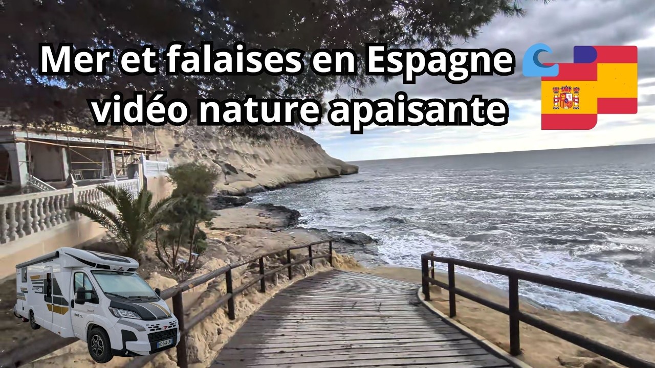 Écouter la mer… San Juan de los Terreros #campingcar #vanlifevoyages #andalousie #voyagecampingcar