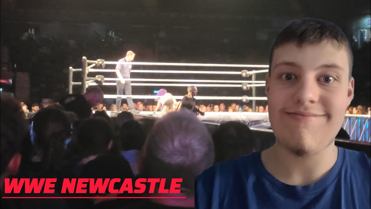 INCREDIBLE FRONT ROW EXCPERIENCE AT WWE NEWCASTLE!! 