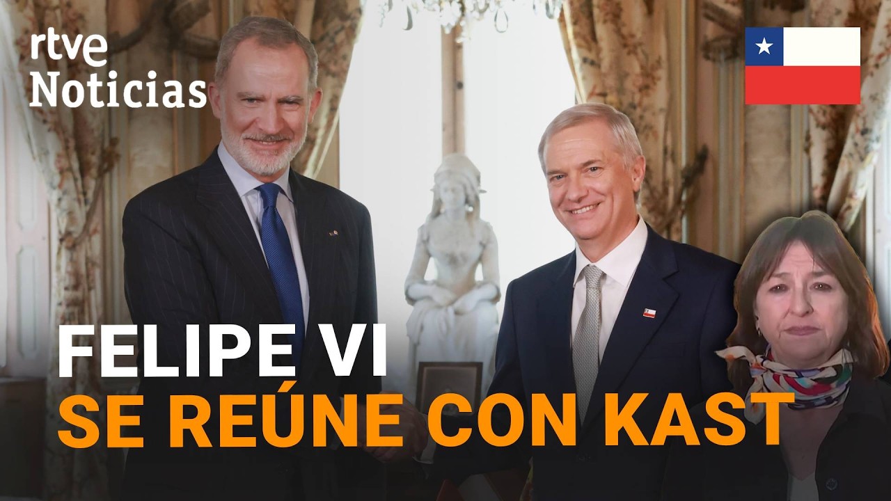 CHILE | FELIPE VI se ha reunido con BORIC y KAST antes de la toma de posesión del nuevo presidente.