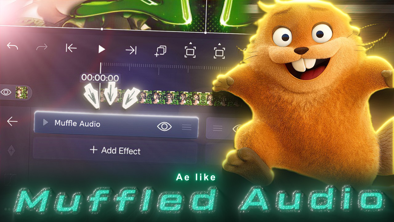 Improve Your Edit Audio With this!! | Muffle Audio Tutorial in Mobile 🤯