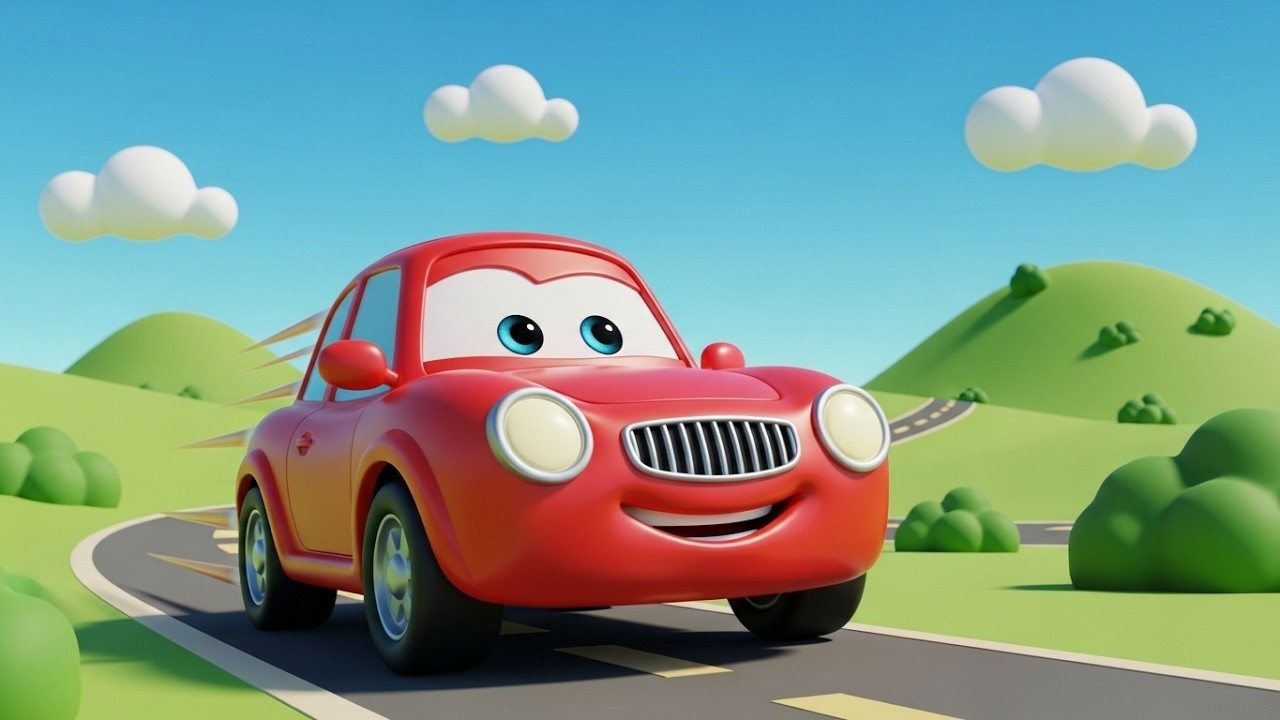Vroom Vroom 🚗💨 | Fun Kids Song | Exciting Vehicle Nursery Rhyme
