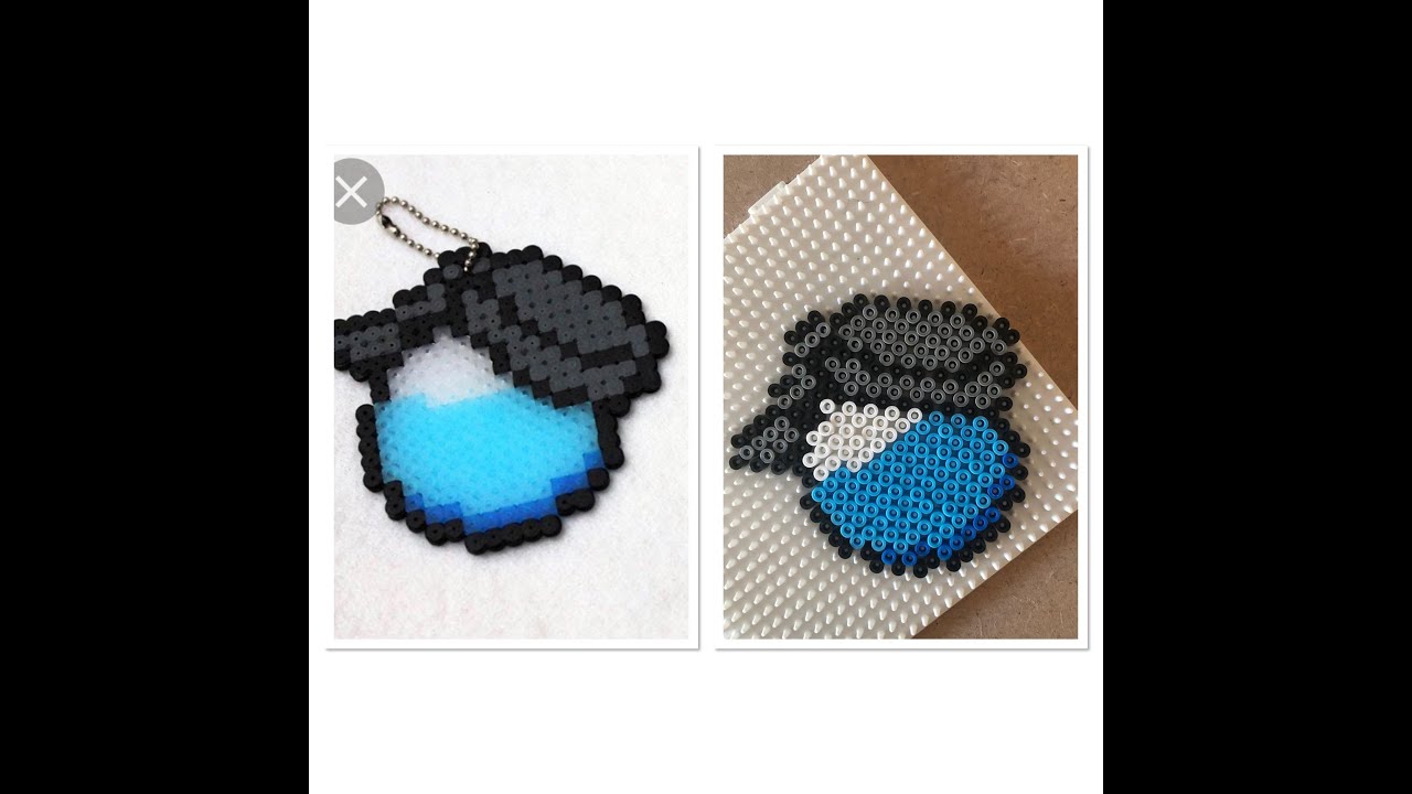 Tuto - Grosse potion fortnite en pixel art et perles à repasser !