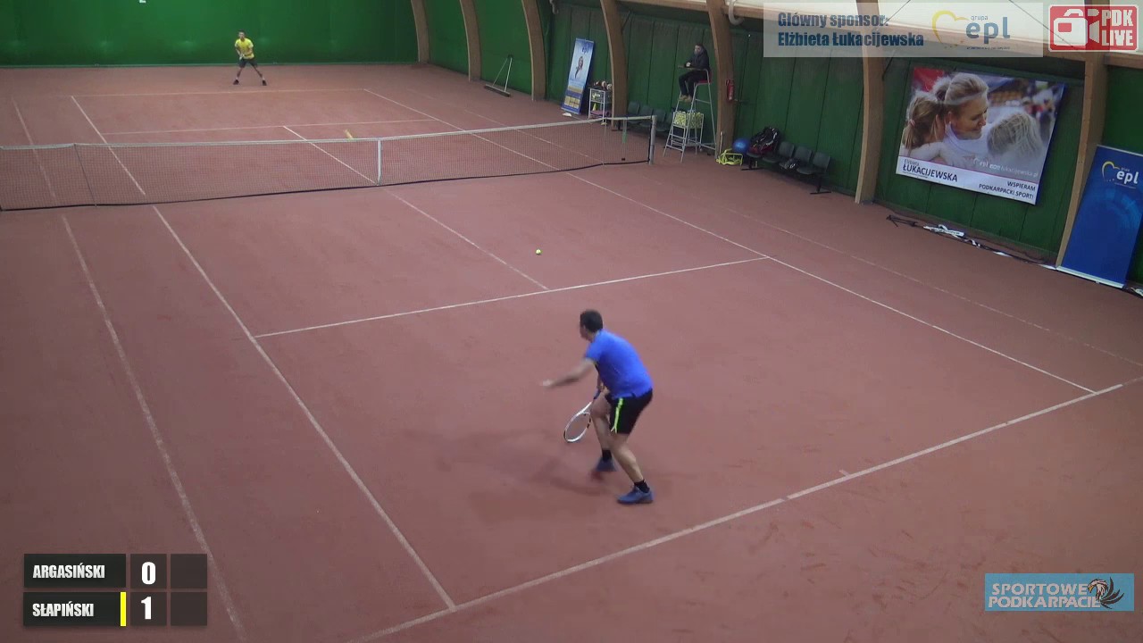 TENIS NA ŻYWO: II runda Łukacijewska ZGP PodkarpacieLIVE w Krośnie, 1/8 i 1/4 finału (27.01.2019)