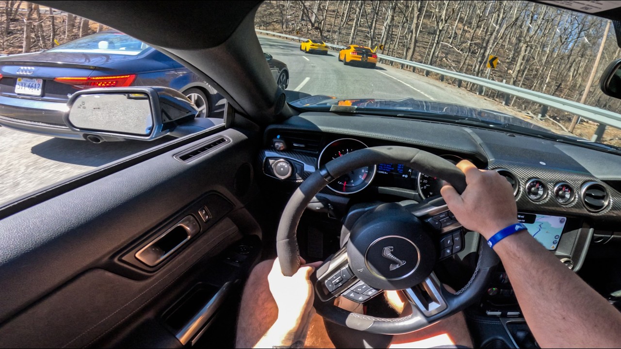 He Nearly CRASHED into My Shelby GT350 Showing Off...