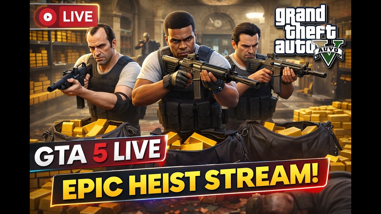 INSANE GTA Online Gameplay – GTA 5 Heist Cayo Perico on GAMEONERA!