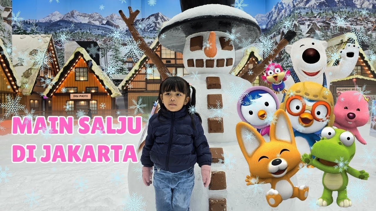 Main salju di Jakarta 🤔🥶 | Trans Snow World Bintaro - 2025