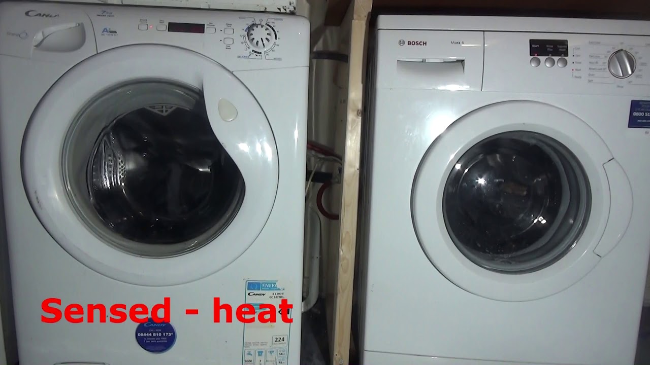 Wash race No.162 : Candy vs Bosch    - mixtes 30'c vs easy care 30'c