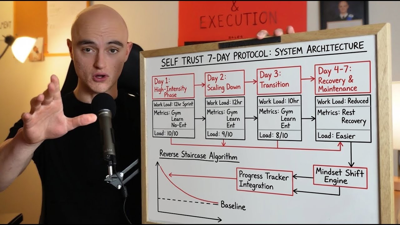 How to build self trust (brutal 7 day protocol)