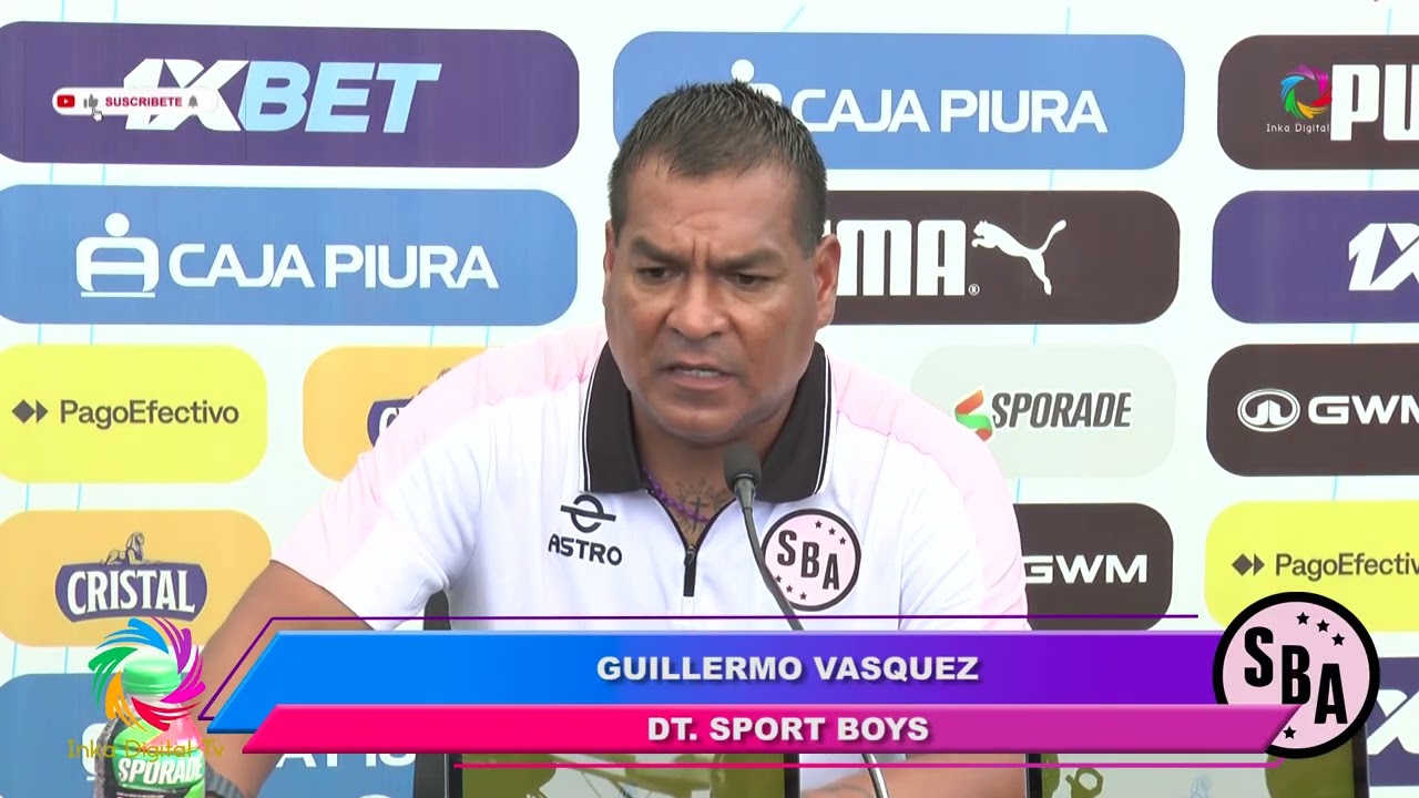 Conferencia de prensa de Sport Boys tras perder con Sporting Cristal 0 - 3 T. Apertura 15/03/2026