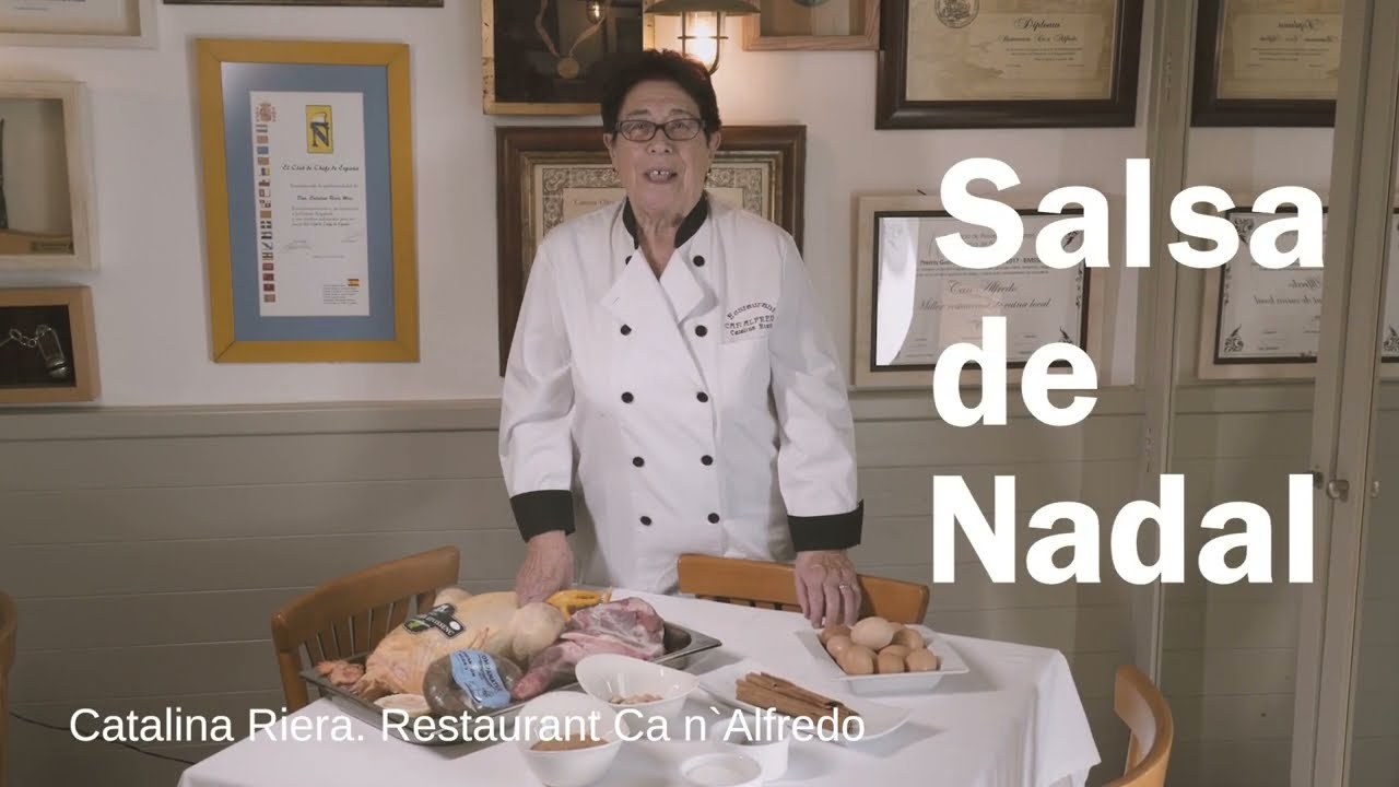 Can Alfredo  Ibiza. Recetas de navidad. Ibiza Sabors d' Eivissa.