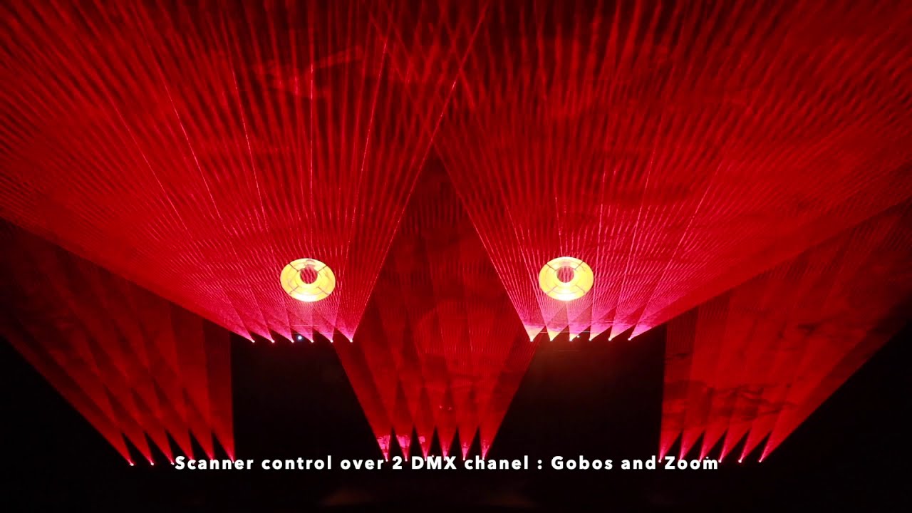 RTI NEO 6 - DMX RGB Laser Beam Bar with scanners - Introduction