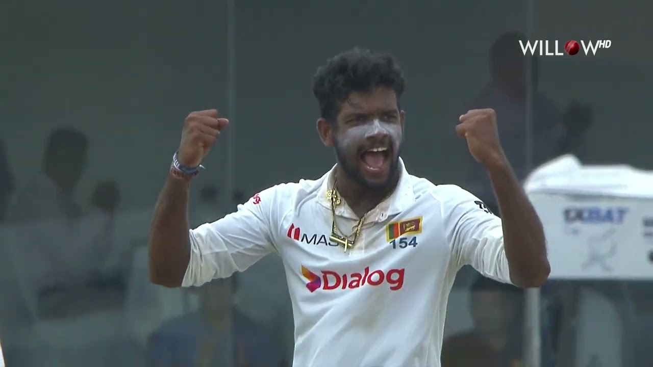 Ramesh Mendis 4 wickets vs Pakistan | 2nd Test, Sri Lanka vs Pakistan