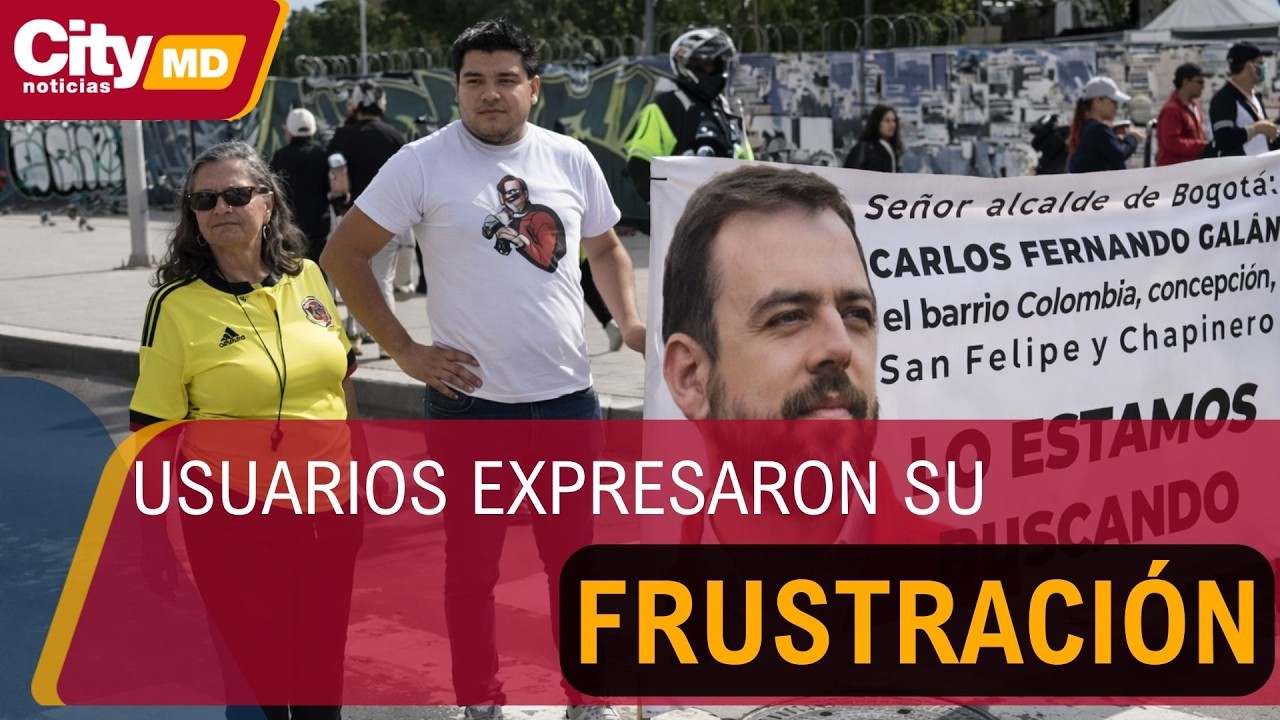 Bloqueos sobre la Caracas con calle 72 paralizan TransMilenio y colapsan la movilidad | CityTv