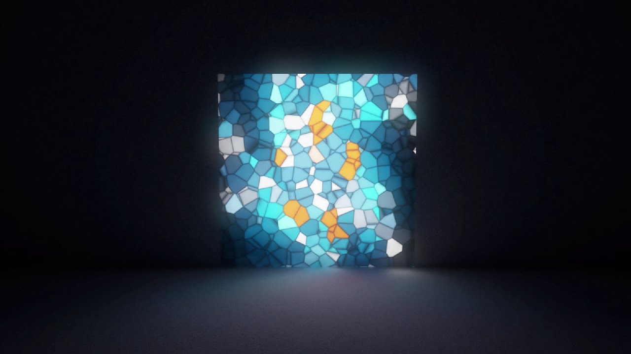 Procedural Stained Glass Fast (Blender Tutorial)