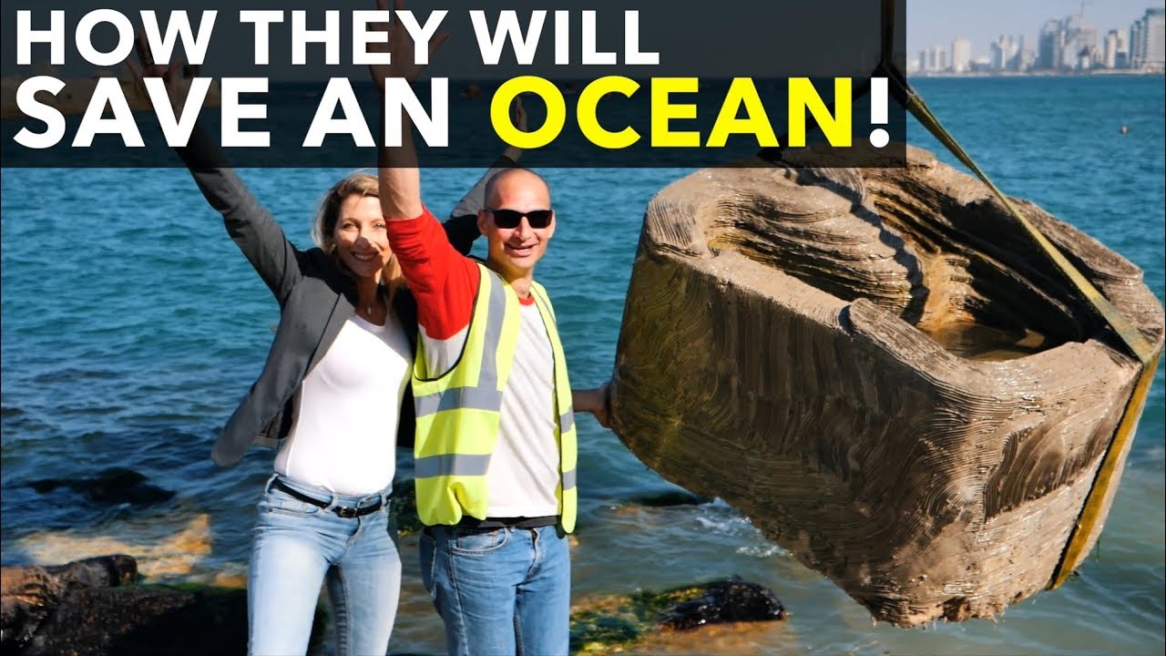 ECOncrete - This is how we save the ocean! Nas daily video
