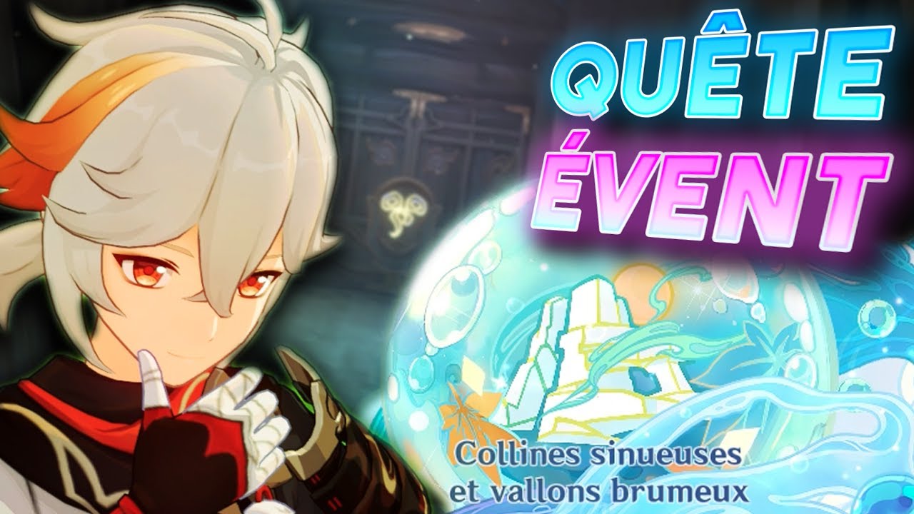 La cour printani&egrave;re d&rsquo;antan (Guide des Donjons/&Eacute;vent) Tous les Coffres + Conque - Genshin Impact