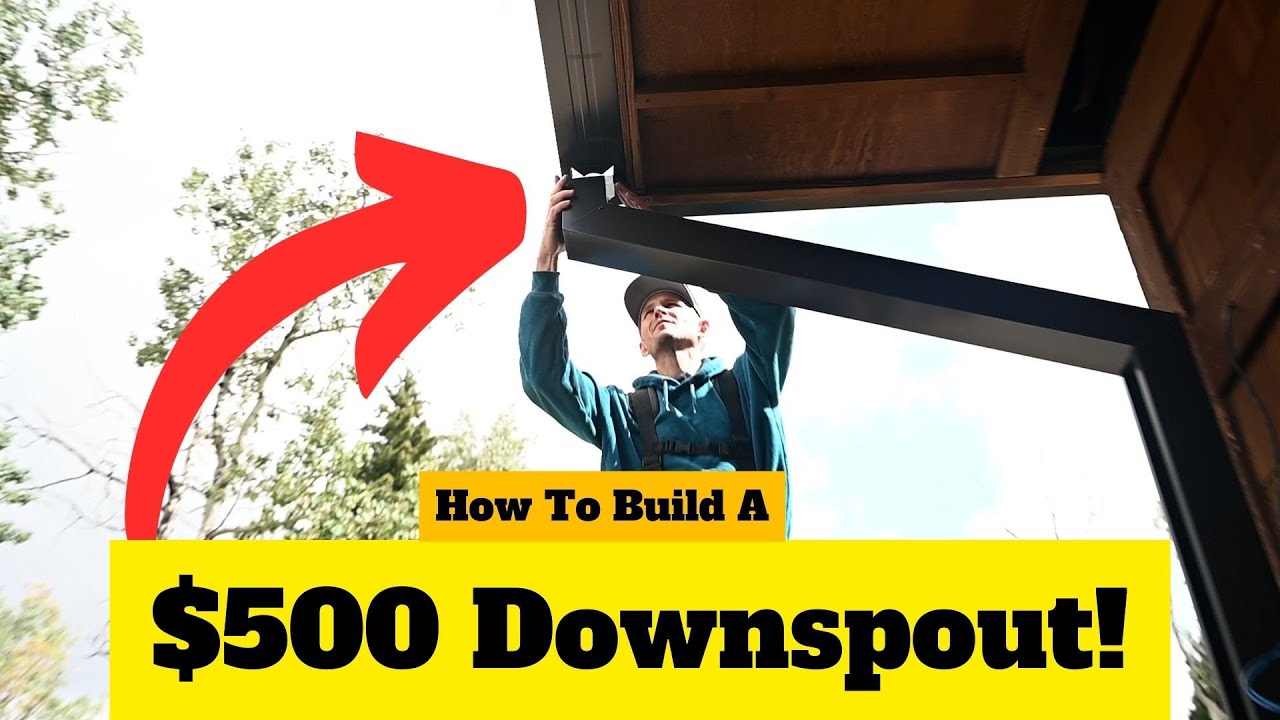 How To Build A Super Custom Box Downspout