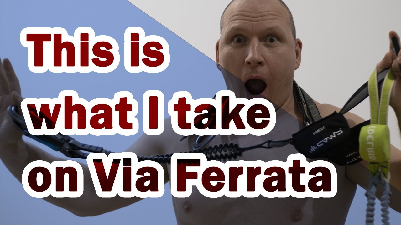 This is what I take with me on Via Ferrata - clothing and day to day safety equipment