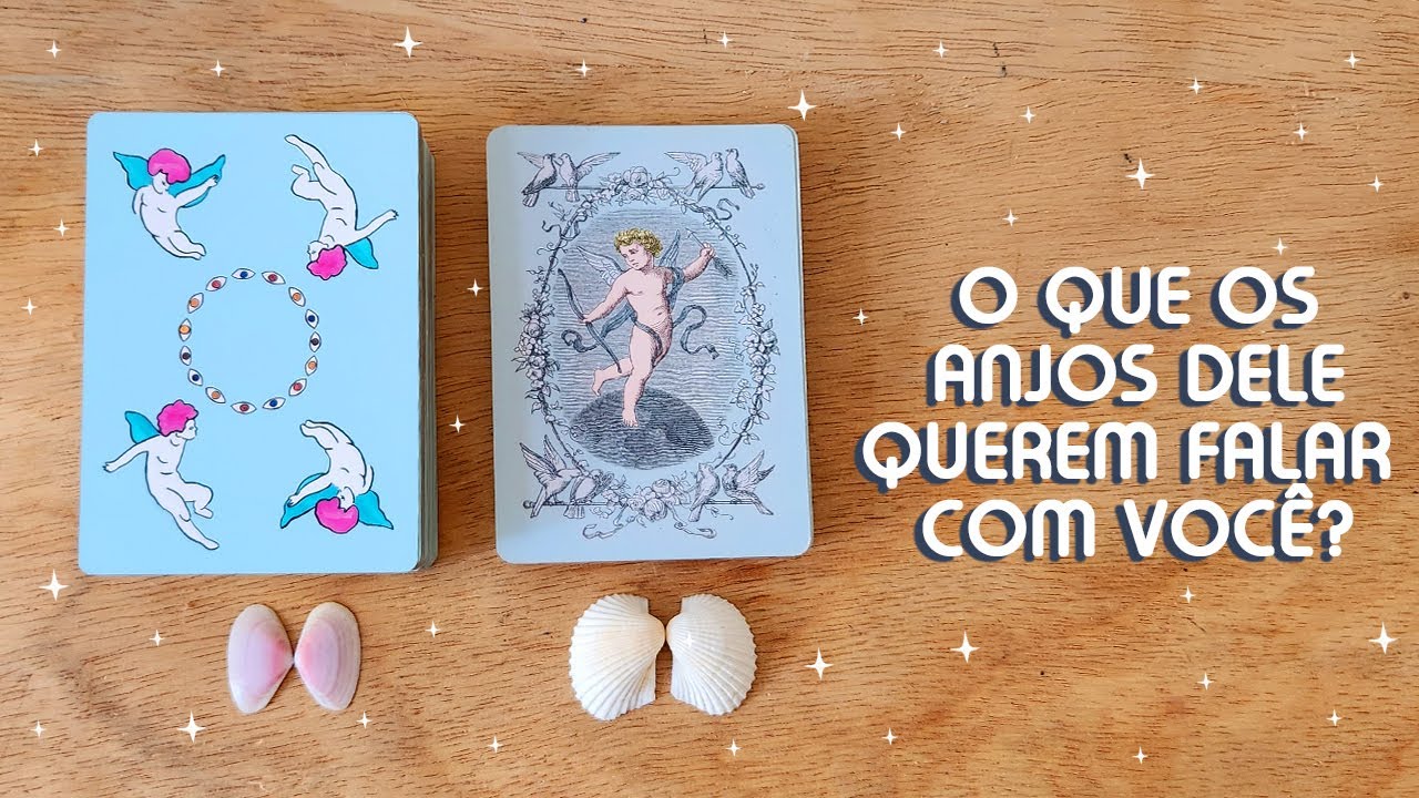 😇 O QUE OS ANJOS DELE QUEREM FALAR COM VOCÊ? 😇