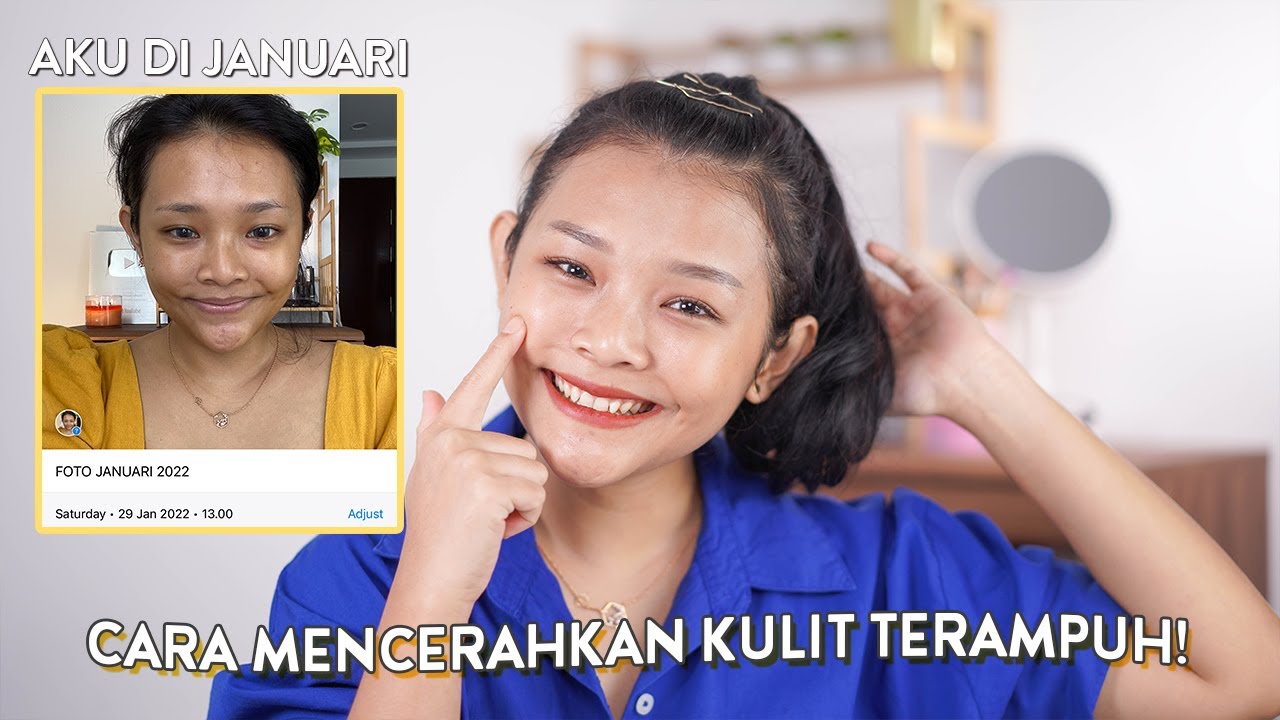 CARA TERAMPUH buat MENCERAHKAN KULIT & GLOWING✨ + skincare tips | RIRIEPRAMS